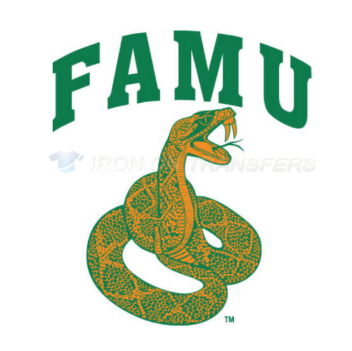 Florida A M Rattlers Logo T-shirts Iron On Transfers N4371